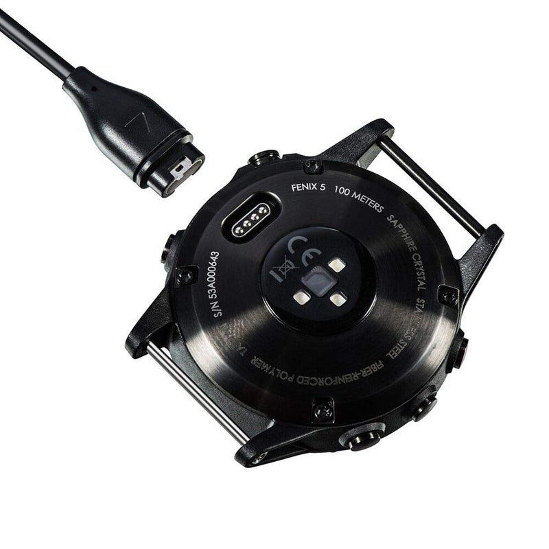 COSOOS 2-Pack Charging Cables for Garmin Charger Cable, 1m Long & 30cm Short Watch Charger Replacement for Garmin Vivosport,Approach X10,vivosmart 5,Instinct Fenix 7 6,Forerunner 245 945 - Image 5